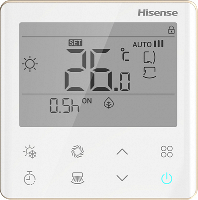 Проводной пульт управления Hisense HYXE-VC01 климатической техники  фото, изображение. Интернет-магазин "Мир климата", г. Ростов-на-Дону 