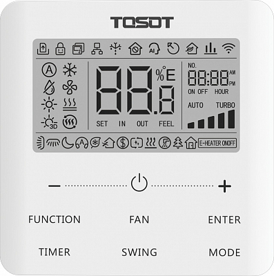 Сплит-система Tosot T12H-ILDA/I/T12H-ILUA/O фото, изображение. Интернет-магазин "Мир климата", г. Ростов-на-Дону 